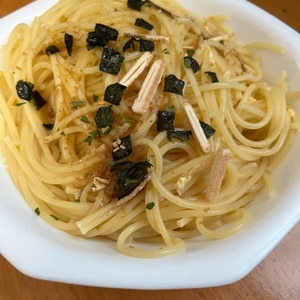 お吸い物の素で☆手抜きだけど美味しいパスタ